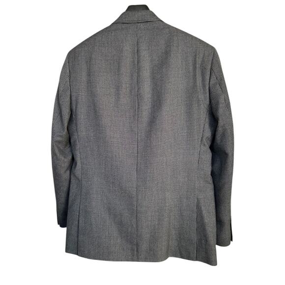 NWT Joseph Abboud Gray/Black Houndstooth Sport Coat Size 38S - Picture 7 of 7